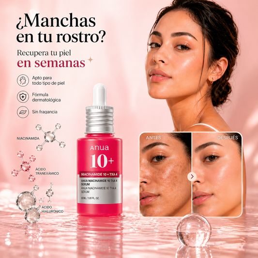 ANUA 10+ SERUM: Glow Coreano para tu piel 💖✨
