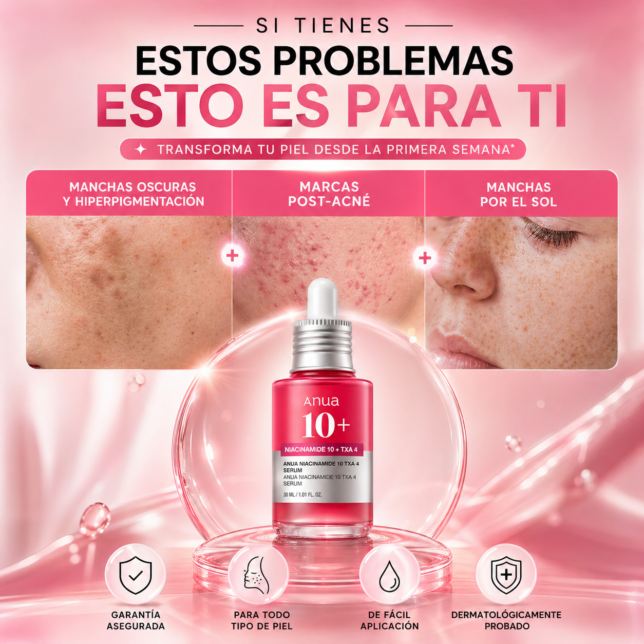 ANUA 10+ SERUM: Glow Coreano para tu piel 💖✨