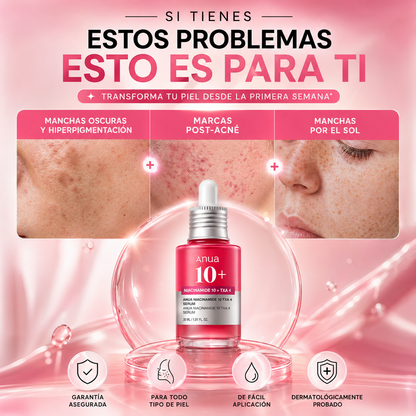 ANUA 10+ SERUM: Glow Coreano para tu piel 💖✨